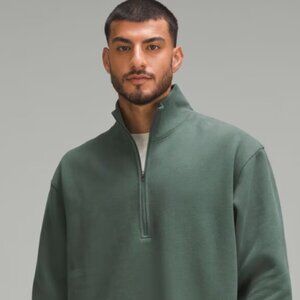 lululemon steady state oversized half zip in XL